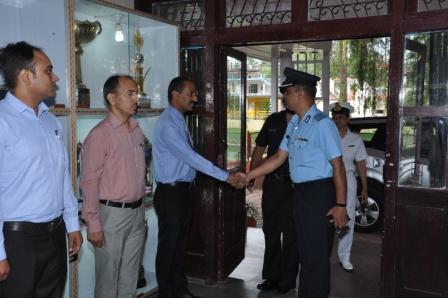 Welcome to New Principal Gp Capt A K Paul